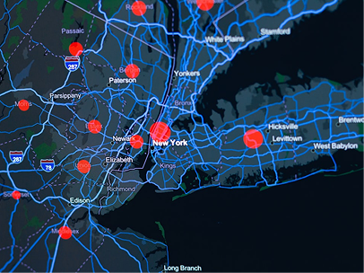 Smart city data network